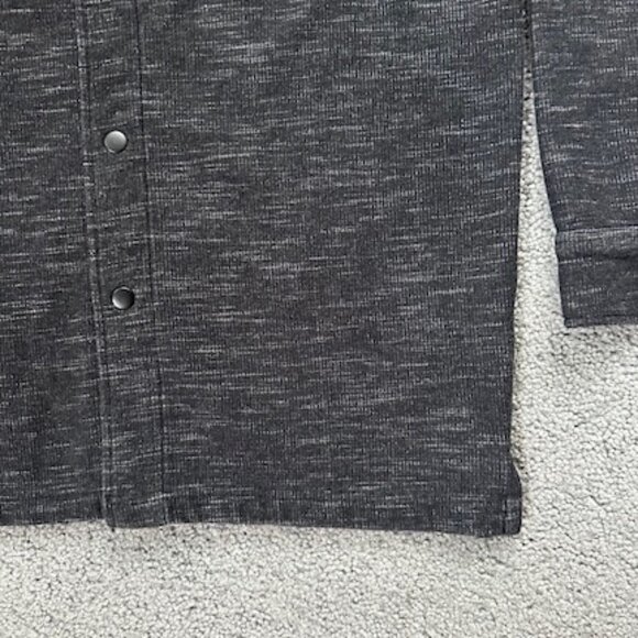 Rainforest Men's Mixed Grey Long-Sleeve Shirt-Jacket - Cotton Blend - Sz. L -EUC - Picture 3 of 15